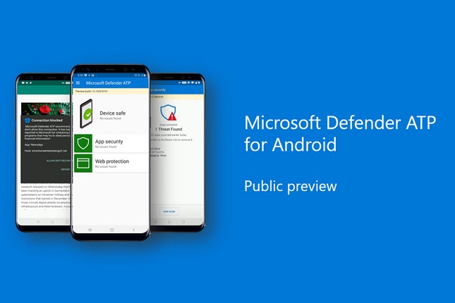 El antivirus Defender ATP de Microsoft aterriza en los móviles Android