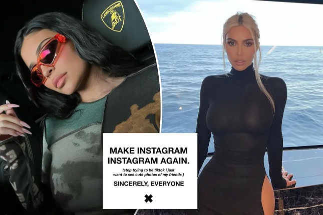 Kardashian Instagram TikTok